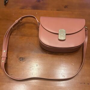 Sézane Claude Bag in Rosewood EUC